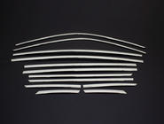 Peugeot 2008 2019– Complete raamomlijsting set (12 stuks, RVS) foto 2