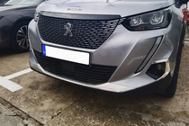 Peugeot 2008 2019– RVS beschermstrip voor voorbumper (set 2 stuks) foto 1