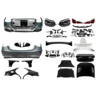 Restyling kit voor W223 Maybach Mercedes S-class W221 2005–2013 foto 2