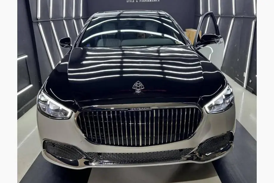 Mercedes S-class W221 2005–2013 Restyling kit voor W223 Maybach Foto 5