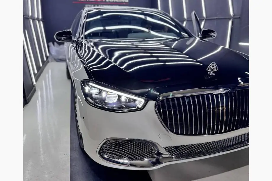 Mercedes S-class W221 2005–2013 Restyling kit voor W223 Maybach Foto 7