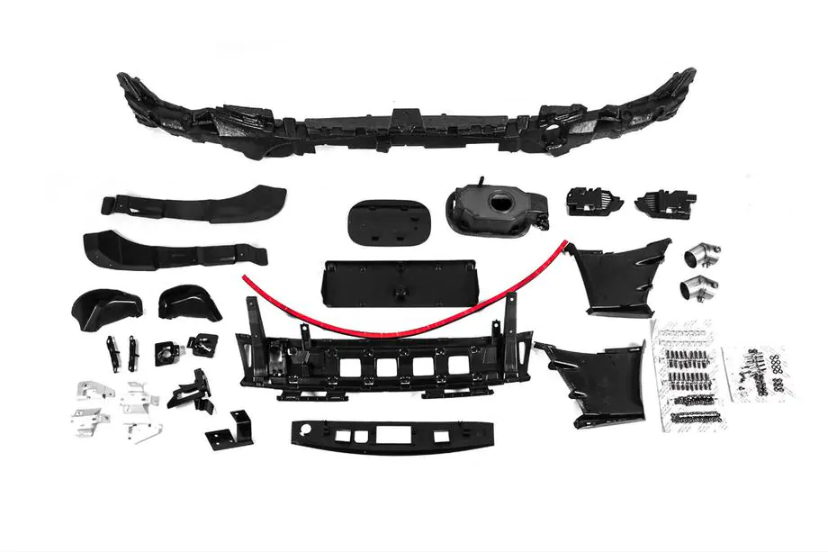 Mercedes S-class W221 2005–2013 Restyling kit voor W223 Maybach Foto 51
