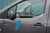 Peugeot Partner/Rifter 2019– RVS raamomlijsting (2-delig) foto 1