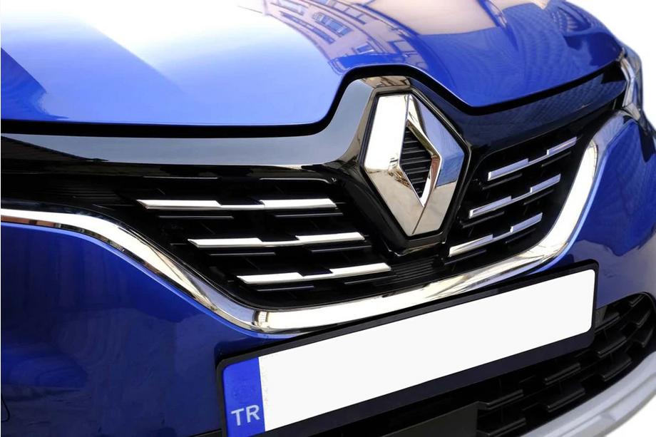 Renault Captur 2019– RVS grille sierlijsten (set 6 st.) Foto 1