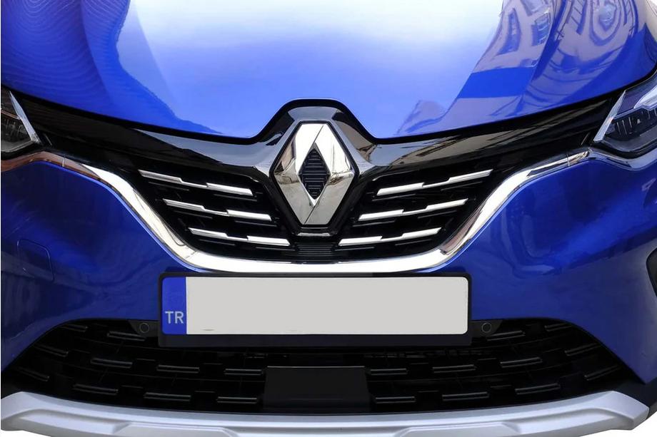 Renault Captur 2019– RVS grille sierlijsten (set 6 st.) Foto 4