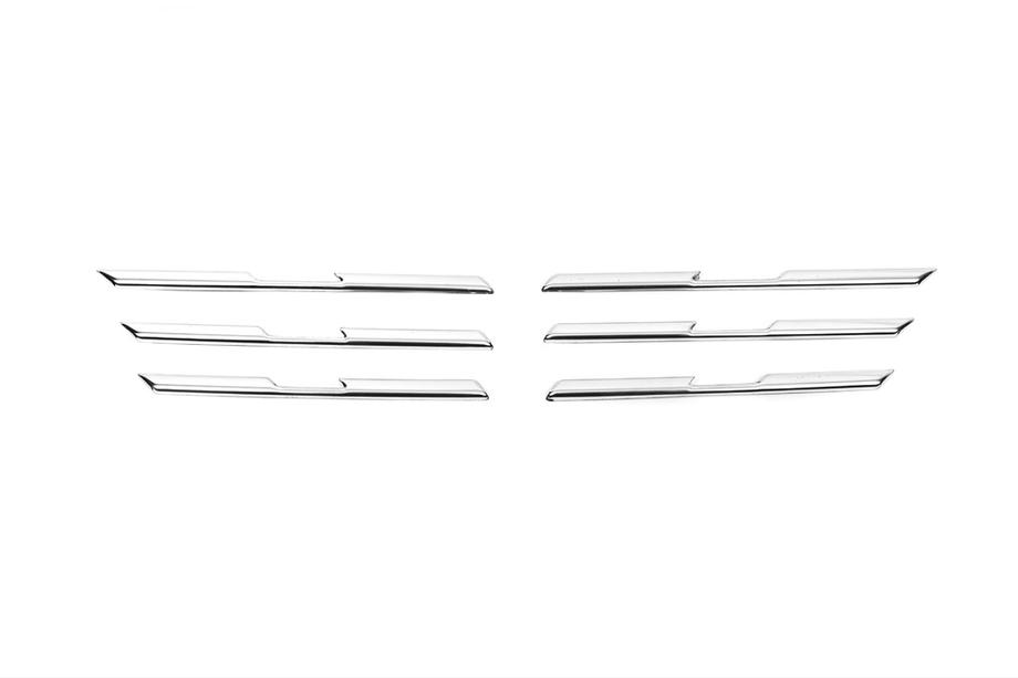 Renault Captur 2019– RVS grille sierlijsten (set 6 st.) Foto 2