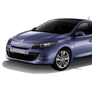 RVS chromen sierlijst voor voorbumper 2013-2016 (HB) Renault Megane III 2009–2016 foto 1