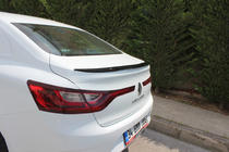 Renault Megane IV 2016–2025 Meliset spoiler (spuitklaar) foto 2