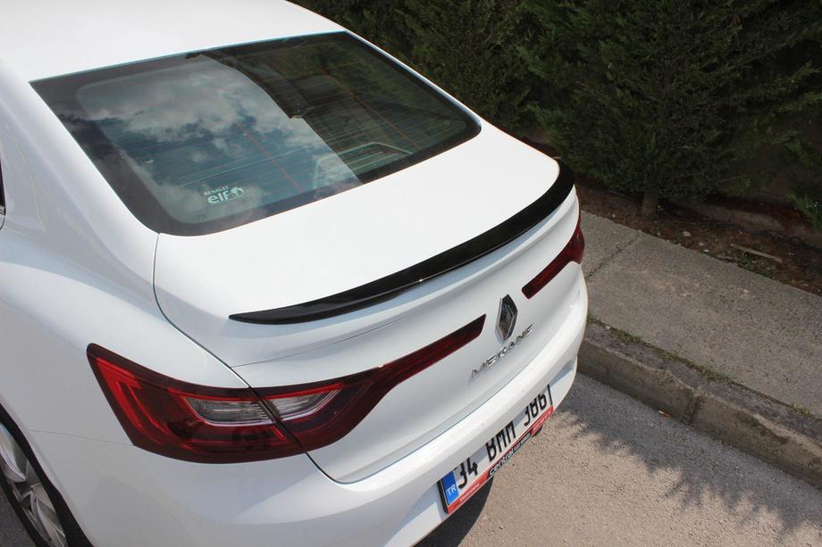 Renault Megane IV 2016–2025 Meliset spoiler (spuitklaar) Image