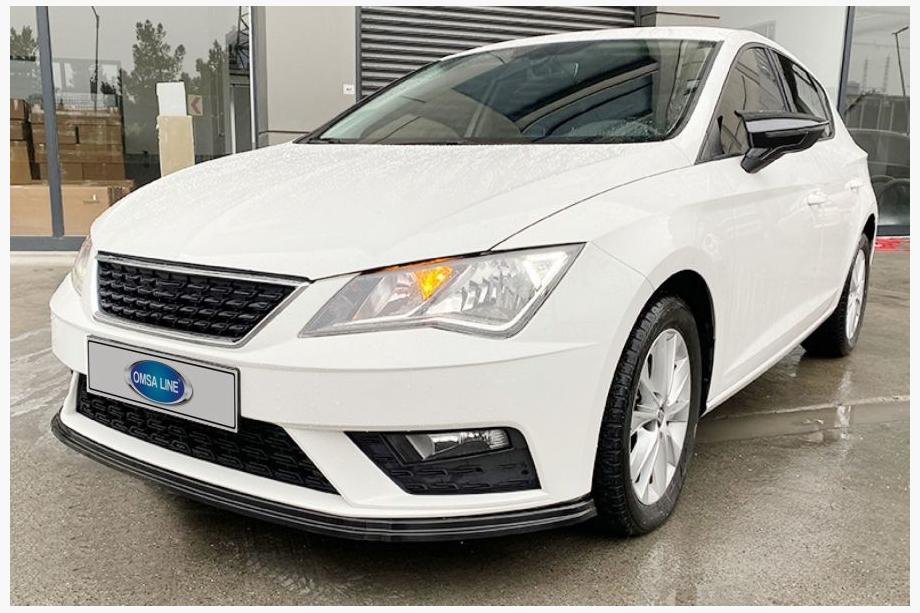 Seat Leon 2013–2020 Front lip (zwart) 2017-2020 Image