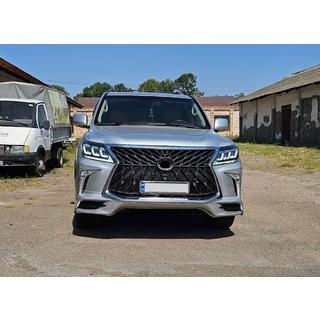 Mini-facelift ombouwset van model 2008-2015 naar TRD Sport (bumper, koplampen) Lexus LX570/450d 2008–2022 foto 3