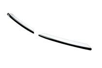 Skoda Yeti 2009–2017 RVS chromen sierlijsten voor voorbumper (2009-2013, 2 stuks) foto 3