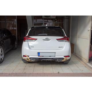 Achterbumper diffuser (2016-2018, in primer - klaar om te spuiten) Toyota Auris 2012–2018 foto 2