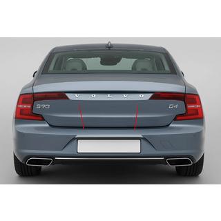 Chromen sierstrip boven kenteken (voor S90, RVS) Volvo S90/V90 2016– foto 1