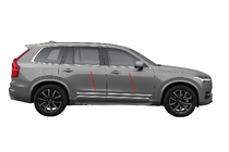 Volvo XC90 2015– Deurstrips RVS (set 4 stuks) foto 1