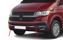 Volkswagen T6 2015–2024 RVS bumperrooster sierlijst 2019+ (4 stuks) foto 1