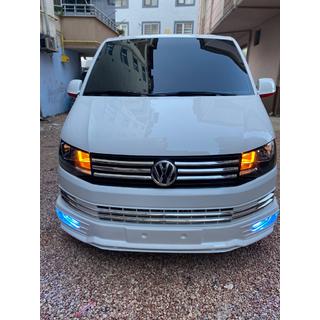 Voorbumper lipspoiler Genis 2015-2018 (spuitklaar) Volkswagen T6 2015–2024 foto 2