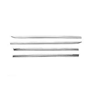 OmsaLine deurlijsten voor AllSpace (set 4 stuks, RVS) Volkswagen Tiguan 2016–2023 foto 2