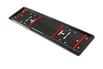 Kentekenplaathouder carbon (1 st) foto 1