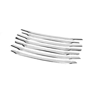 Carmos grille-inzetstukken (2018↗, 7-delig, RVS) foto 3