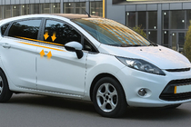Ford Fiesta 2008–2017 RVS raamomlijsting (4 stuks) foto 1