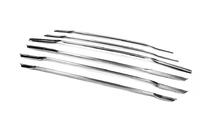 Ford Courier 2014–2023 Carmos grille sierlijsten (2014-2018, 6 stuks, RVS) foto 2