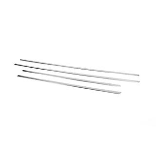 Carmos raamomlijsting buiten (4-delig, RVS) Honda Civic Sedan IX 2011–2016 foto 2