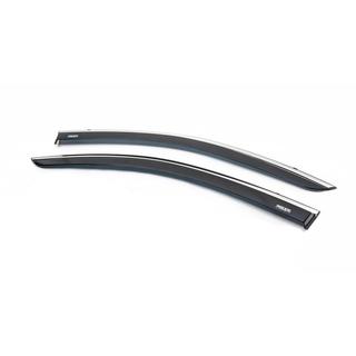 Raamdeflectoren met chroomstrip (set van 2, Niken) Renault Lodgy 2013–2022 foto 2