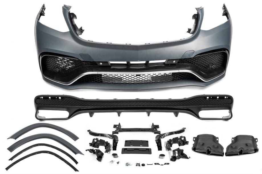 Mercedes GL/GLS-klasse X166 2012–2019 AMG V1 bodykit set met achterdiffuser (GLS63) Image