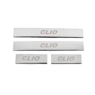 Carmos instaplijsten RVS (4 stuks) Renault Clio IV 2012–2019 foto 1