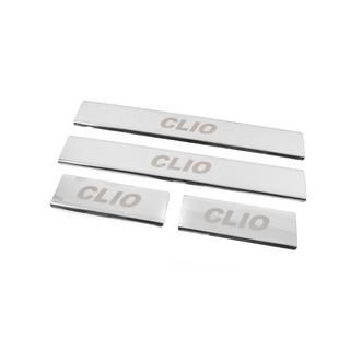 Carmos instaplijsten RVS (4 stuks) Renault Clio IV 2012–2019 foto 2
