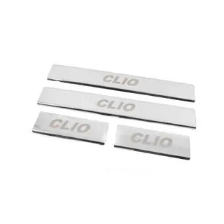 Carmos instaplijsten RVS (4 stuks) Renault Clio IV 2012–2019 foto 2