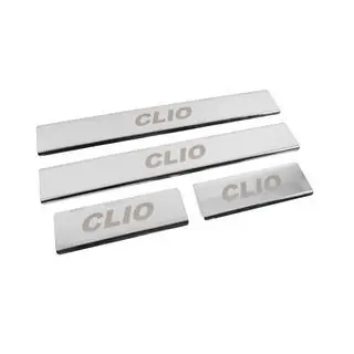 Carmos instaplijsten RVS (4 stuks) Renault Clio IV 2012–2019 foto 3
