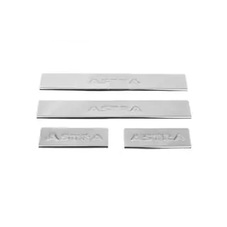 Carmos V2 instaplijsten (4 stuks, RVS) Opel Astra H 2004–2013 foto 2