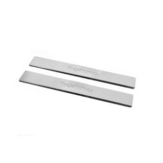 Carmos V2 dorpellijsten (2 stuks, RVS) Fiat Fiorino/Qubo 2008–2024 foto 2