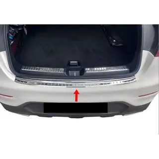 RVS sierlijst voor achterbumper Carmos (RVS) foto 1