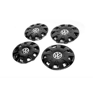 Wieldoppen zwart ABS (1-ring, set 4 st.) foto 3