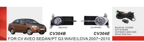 Chevrolet Aveo T250 2005–2011 Mistlampenset (Sedan) foto 1