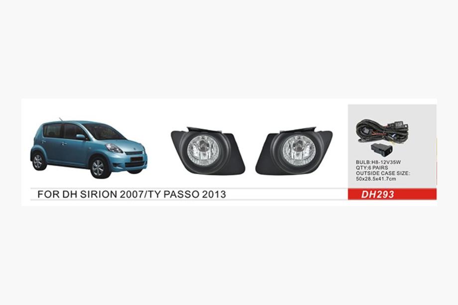 Daihatsu Sirion 2005–2015 Mistlampenset Image