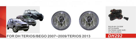 Daihatsu Terios 2006–2017 Mistlampenset foto 1