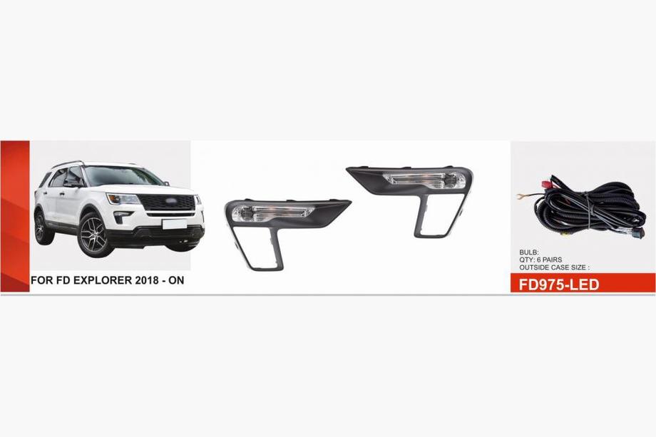 Ford Explorer 2019– Mistlampenset Foto 1