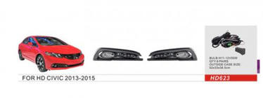 Honda Civic Sedan IX 2011–2016 Mistlampen 2013-2015 (halogeen) foto 1