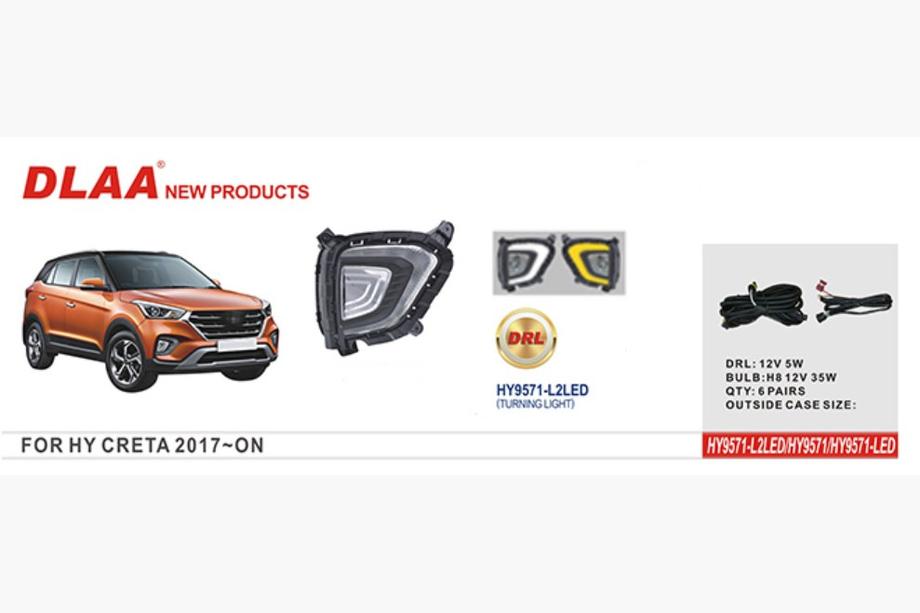 Hyundai Creta 2014–2020 LED-mistlampen Image
