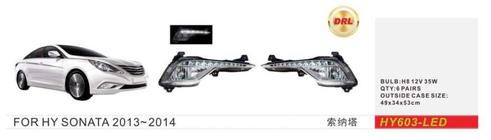 Hyundai Elantra (MD/UD) 2011–2015 LED-mistlampen foto 1