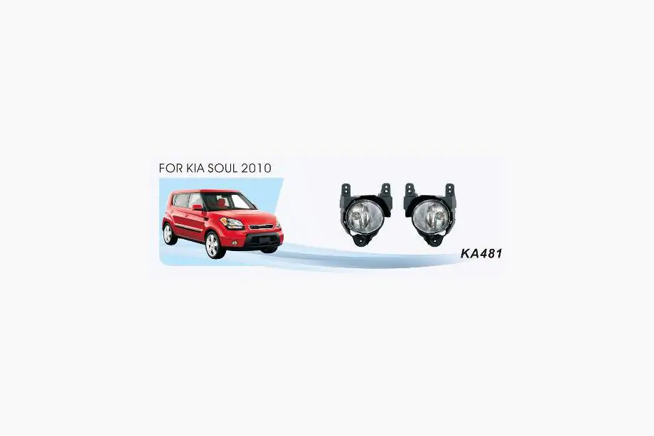 Kia Soul I 2008–2013 Mistlampen 08-11 (halogeen) Image