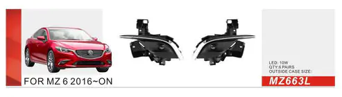 Mazda 6 2012–2024 Mistlampen 2016-2018 (2 stuks, LED) foto 1