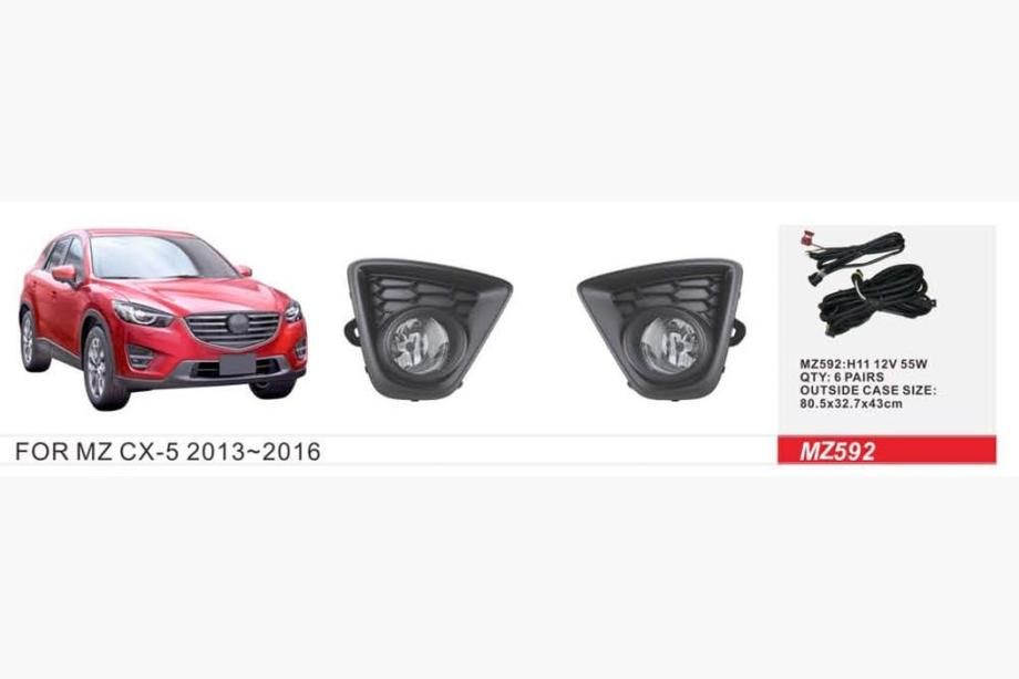 Mazda CX-5 2012–2017 Mistlampen (2 st, halogeen) Image