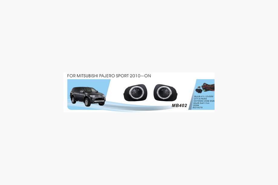 Mitsubishi L200 2006–2015 Mistlampen 2011-2015 (2 stuks, halogeen) Image