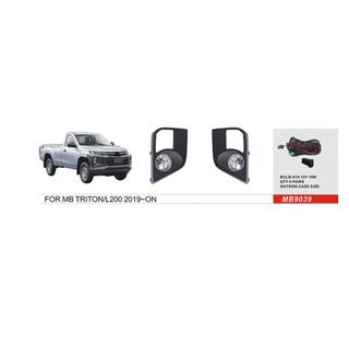 Mistlampenset 2019+ (2 stuks, halogeen) Mitsubishi Pajero Sport 2015–