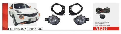 Nissan Juke 2010–2019 Mistlampenset 2015-2019 (2 stuks, halogeen) foto 1